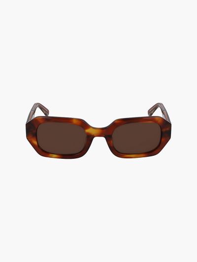 Calvin Klein Táskák & Kiegészítők HU999212 | Calvin Klein Rectangle Női Napszemüveg Narancssárga